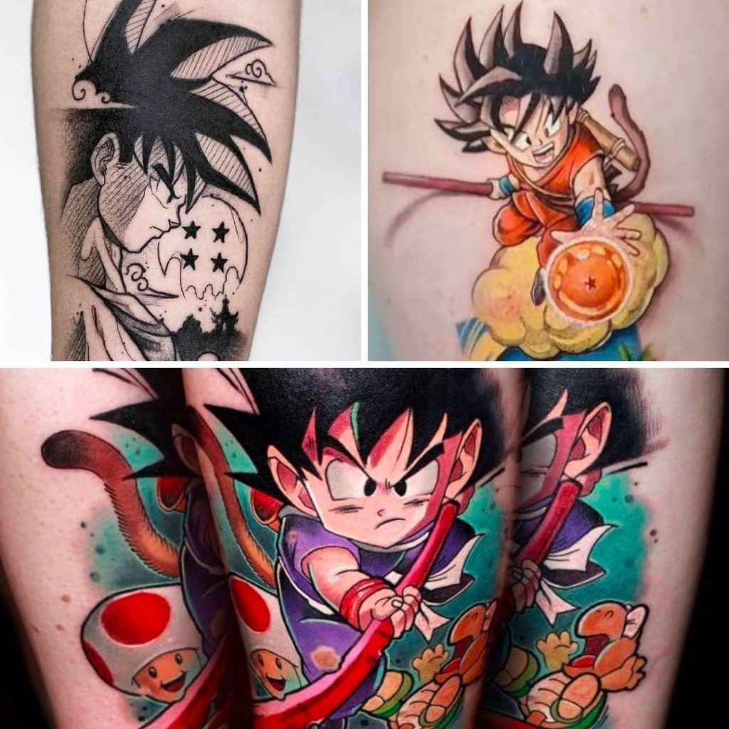 Tatuajes Goku