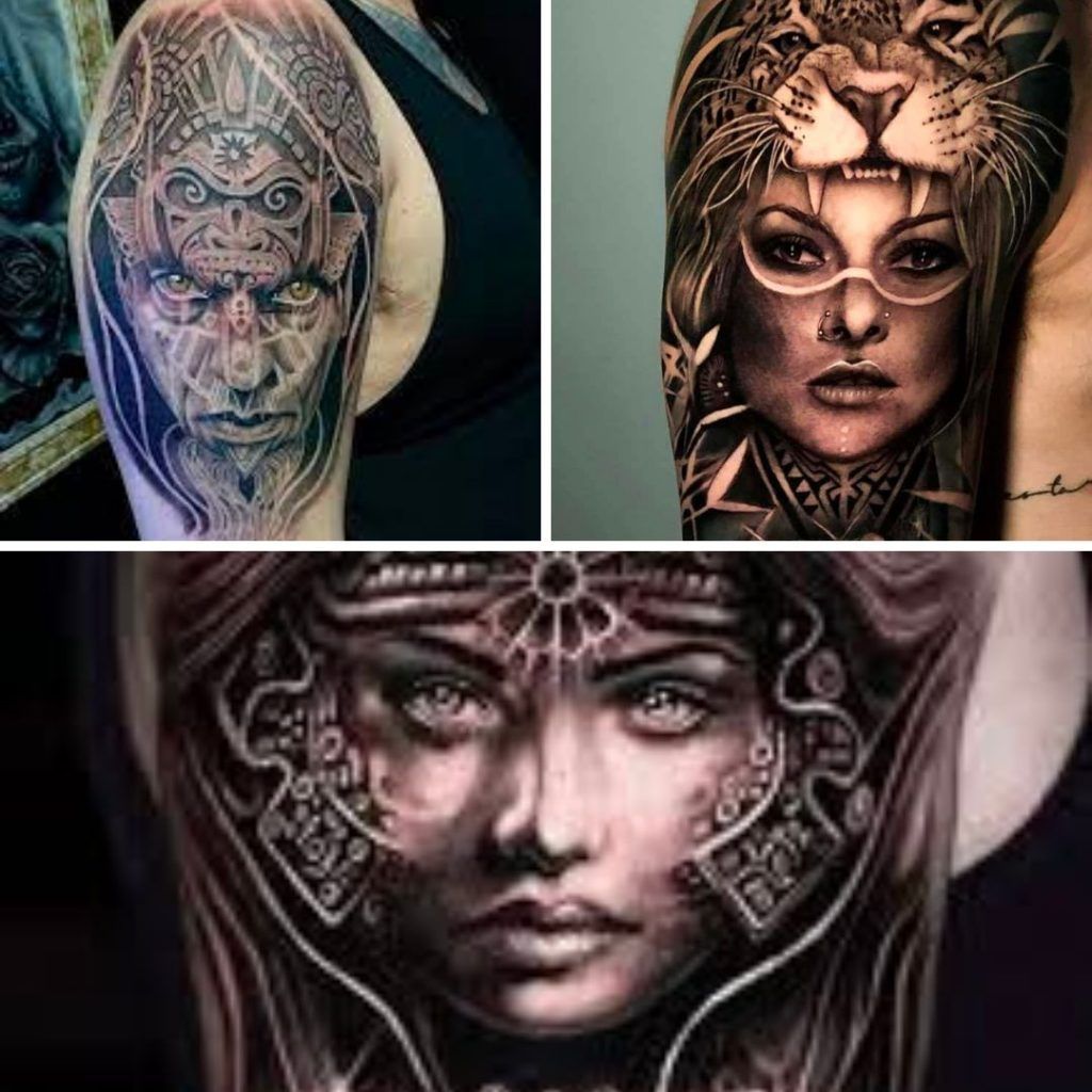 Tatuajes guerrero azteca