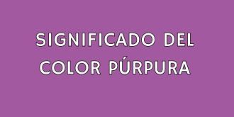 Significado del Color Púrpura