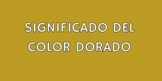 Significado del Color Dorado