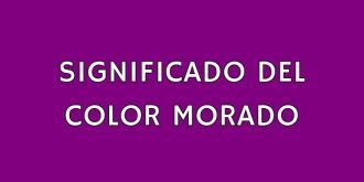 Significado del Color Morado