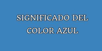 Significado del Color Azul