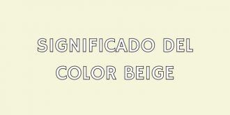 Significado del Color Beige