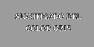 Significado del Color Gris