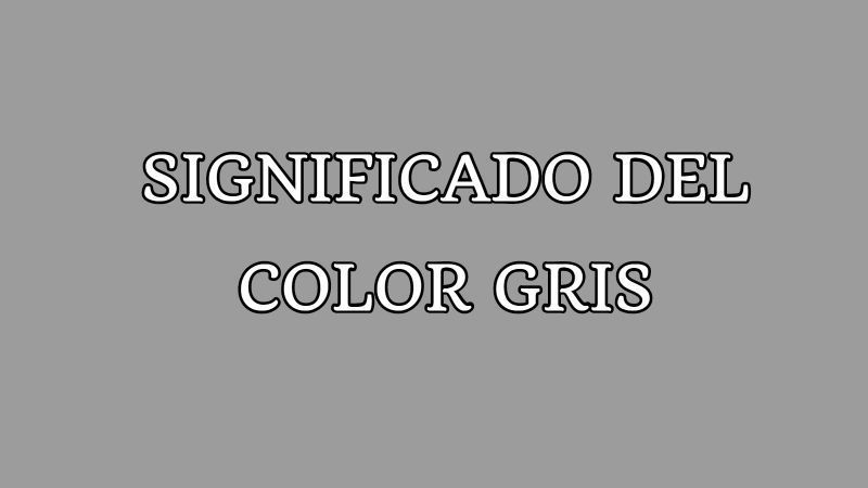 significado del color gris