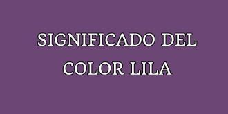 Significado del Color Lila