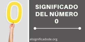 Significado del número 0