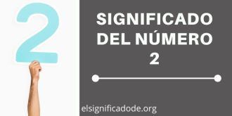 Significado del número 2